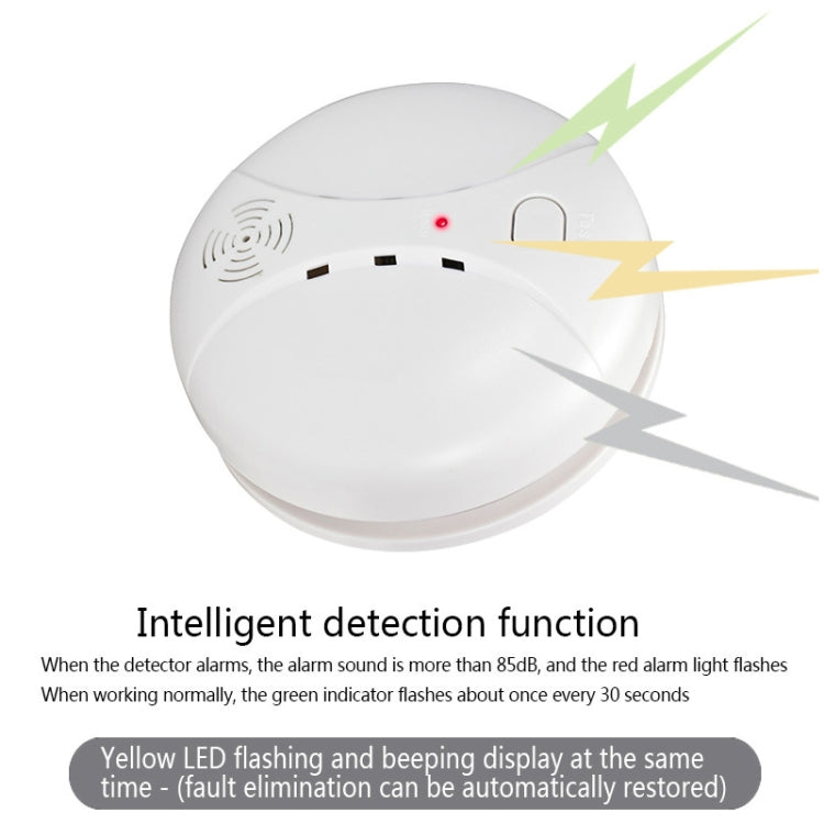 Wireless Fire Sensor Protection Smoke Detector Home Security Alarm Systems Wireless Fire Sensor Protection Smoke Detector Home Security Alarm Systems